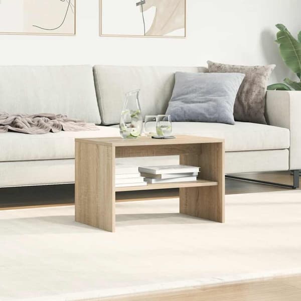 vidaXL TV-benk sonoma eik 60x40x40 cm konstruert tre