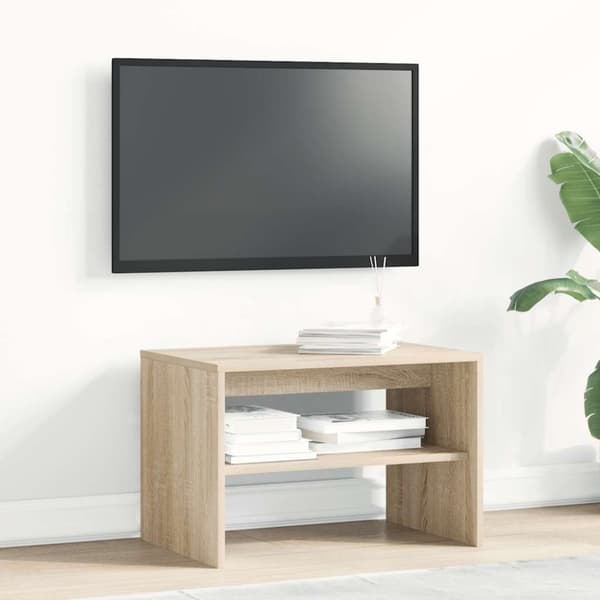 vidaXL TV-benk sonoma eik 60x40x40 cm konstruert tre
