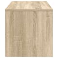 Miniatyrbilde 7 av 11: vidaXL TV-benk sonoma eik 60x40x40 cm konstruert tre
