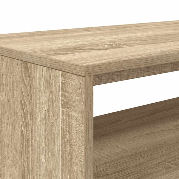 vidaXL TV-benk sonoma eik 60x40x40 cm konstruert tre