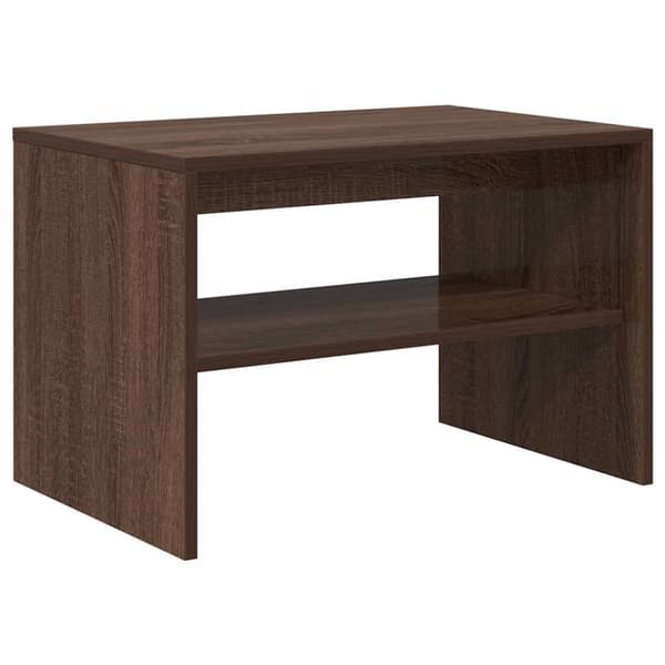 vidaXL TV-bänk brun ek 60x40x40 cm konstruerat trä