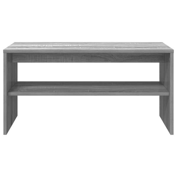 vidaXL tv-bord 80x40x40 cm konstrueret træ grå sonoma-eg