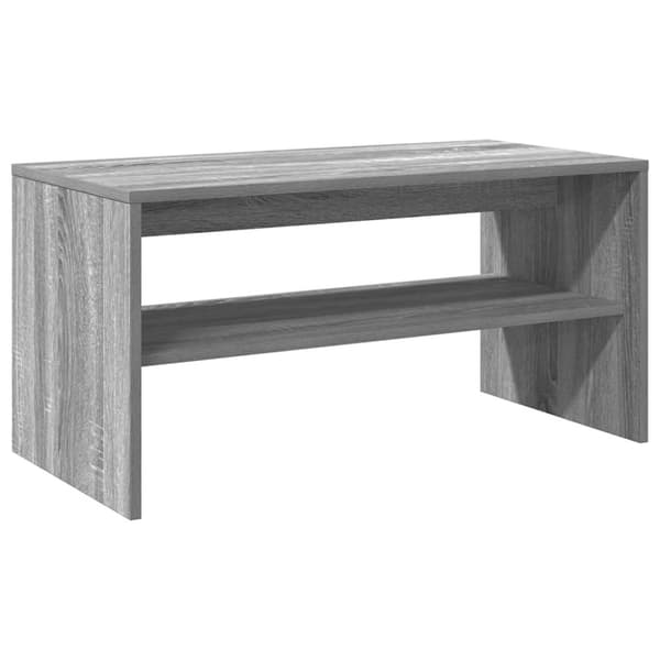 vidaXL tv-bord 80x40x40 cm konstrueret træ grå sonoma-eg