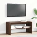 Miniatyrbillede 4 af 11: vidaXL tv-bord 80x40x40 cm konstrueret træ brun egetræsfarve