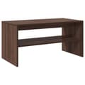 Miniatyrbillede 8 af 11: vidaXL tv-bord 80x40x40 cm konstrueret træ brun egetræsfarve