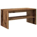 Miniatyrbillede 1 af 11: vidaXL tv-bord 80x40x40 cm konstrueret træ antikt træ