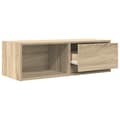 Pikkukuva 6 / 11: vidaXL TV-taso Sonoma-tammi 80x31x25,5 cm tekninen puu