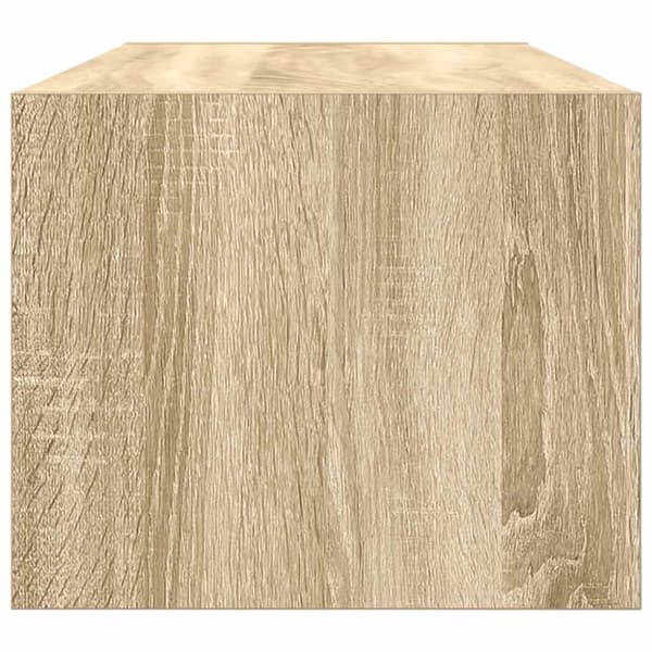 vidaXL TV-taso Sonoma-tammi 80x31x25,5 cm tekninen puu