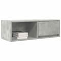 Pikkukuva 5 / 11: vidaXL TV-taso betoninharmaa 80x31x25,5 cm tekninen puu
