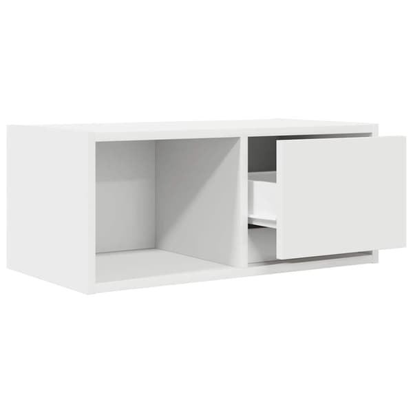 vidaXL TV-benker 2 stk hvit 60x31x25,5 cm konstruert tre