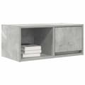Miniatyrbilde 5 av 11: vidaXL TV-benker 2 stk betonggrå 60x31x25,5 cm konstruert tre