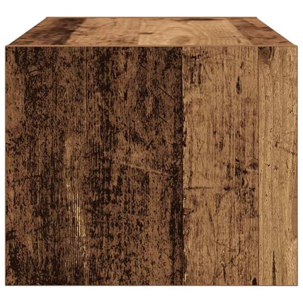 vidaXL TV-benk gammelt tre 60x31x25,5 cm konstruert tre