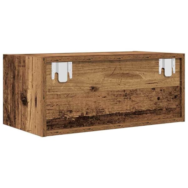 vidaXL TV-bänkar 2 st gammalt trä 60x31x25,5 cm konstruerat trä