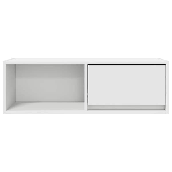 vidaXL tv-borde 2 stk. 80x31x25,5 cm konstrueret træ hvid