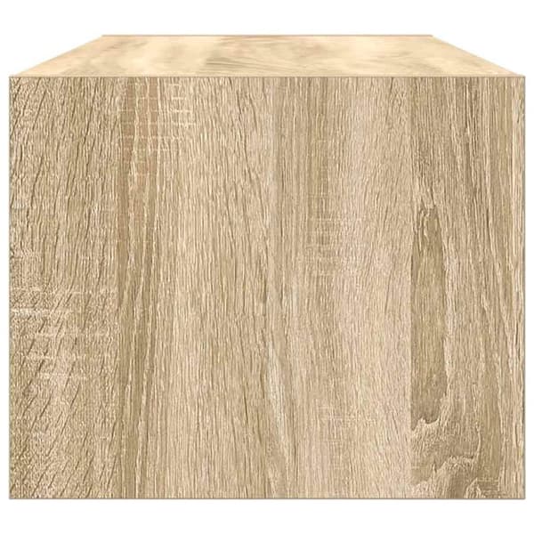 vidaXL tv-borde 2 stk. 80x31x25,5 cm konstrueret træ sonoma-eg