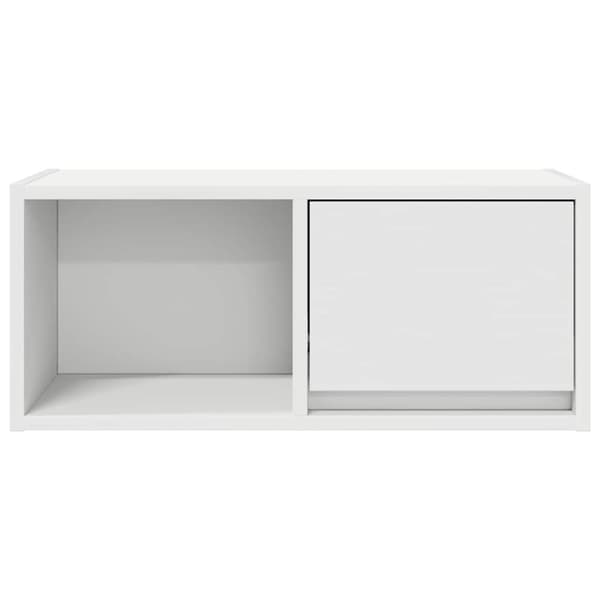 vidaXL TV-bänk vit 60x31x25,5 cm konstruerat trä