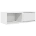 Miniatyrbilde 7 av 11: vidaXL TV-benker 2 stk hvit 80x31x25,5 cm konstruert tre