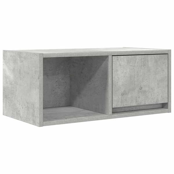 vidaXL TV-bänk betonggrå 60x31x25,5 cm konstruerat trä
