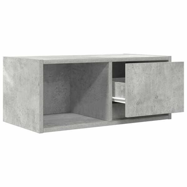 vidaXL TV-bänk betonggrå 60x31x25,5 cm konstruerat trä
