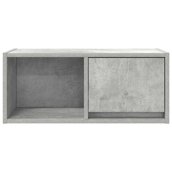vidaXL TV-bänk betonggrå 60x31x25,5 cm konstruerat trä