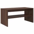 Miniatyrbilde 3 av 11: vidaXL TV-benk brun eik 80x40x40 cm konstruert tre