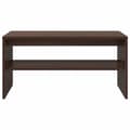 Miniatyrbilde 6 av 11: vidaXL TV-benk brun eik 80x40x40 cm konstruert tre