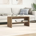 Miniatyrbilde 5 av 11: vidaXL TV-benk artisan eik 80x40x40 cm konstruert tre
