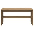 Miniatyrbilde 6 av 11: vidaXL TV-benk artisan eik 80x40x40 cm konstruert tre