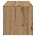 Miniatyrbilde 7 av 11: vidaXL TV-benk artisan eik 80x40x40 cm konstruert tre