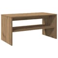 Miniatyrbilde 8 av 11: vidaXL TV-benk artisan eik 80x40x40 cm konstruert tre