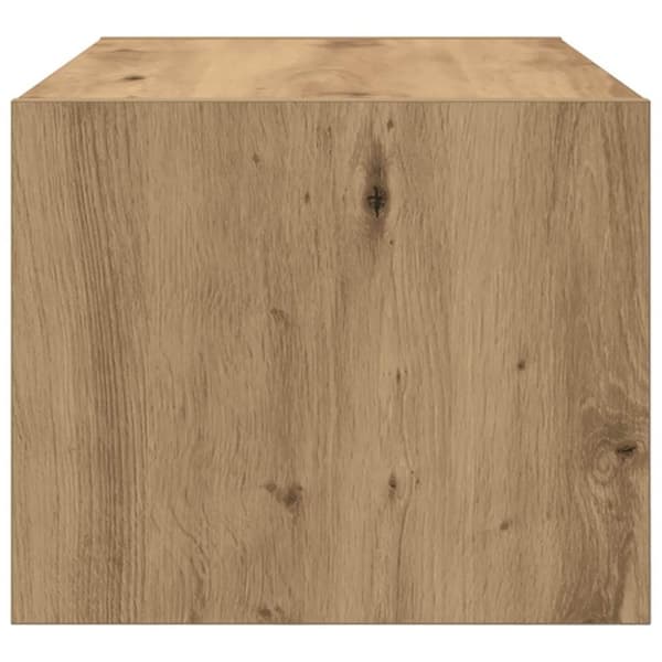 vidaXL TV-benker 2 stk artisan eik 60x31x25,5 cm konstruert tre