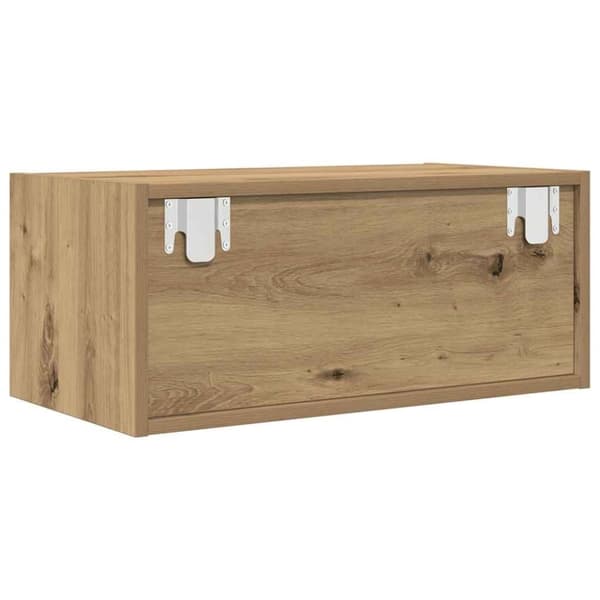 vidaXL TV-benker 2 stk artisan eik 60x31x25,5 cm konstruert tre