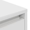Miniatyrbild 11 av 11: vidaXL TV-bänk med LED-lampor vit 100x41x50 cm