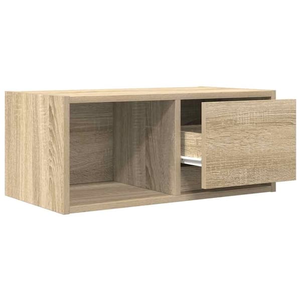 vidaXL TV-benker 2 stk sonoma eik 60x31x25,5 cm konstruert tre