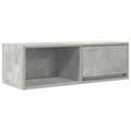 Miniatyrbilde 3 av 11: vidaXL TV-benk betonggrå 80x31x25,5 cm konstruert tre