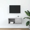 Miniatyrbild 4 av 11: vidaXL TV-bänk grå sonoma 60x31x25,5 cm konstruerat trä