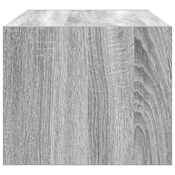 vidaXL TV-bänk grå sonoma 60x31x25,5 cm konstruerat trä