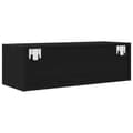 Miniatyrbillede 10 af 11: vidaXL tv-borde 2 stk. 80x31x25,5 cm konstrueret træ sort egetræsfarve