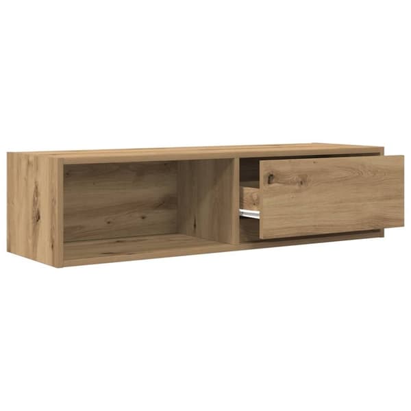 vidaXL tv-borde 2 stk. 100x31x25,5 cm konstrueret træ kunsteg
