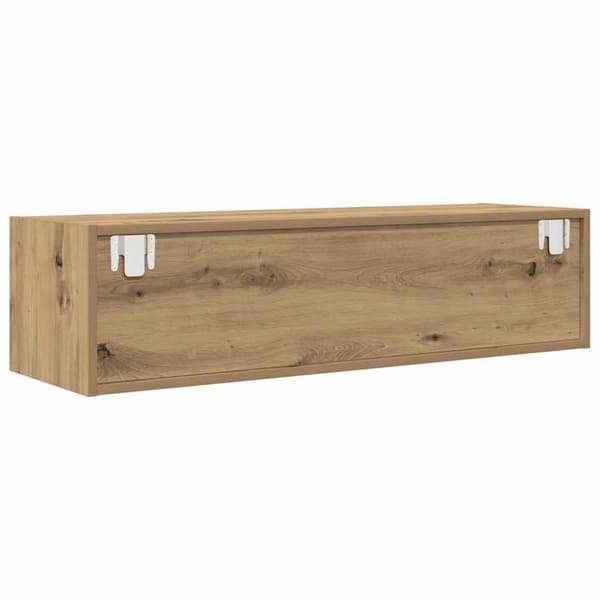 vidaXL tv-borde 2 stk. 100x31x25,5 cm konstrueret træ kunsteg
