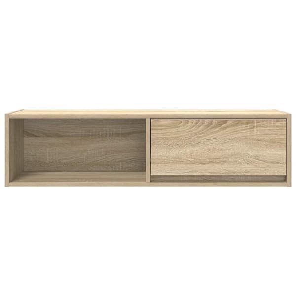 vidaXL tv-borde 2 stk. 100x31x25,5 cm konstrueret træ sonoma-eg