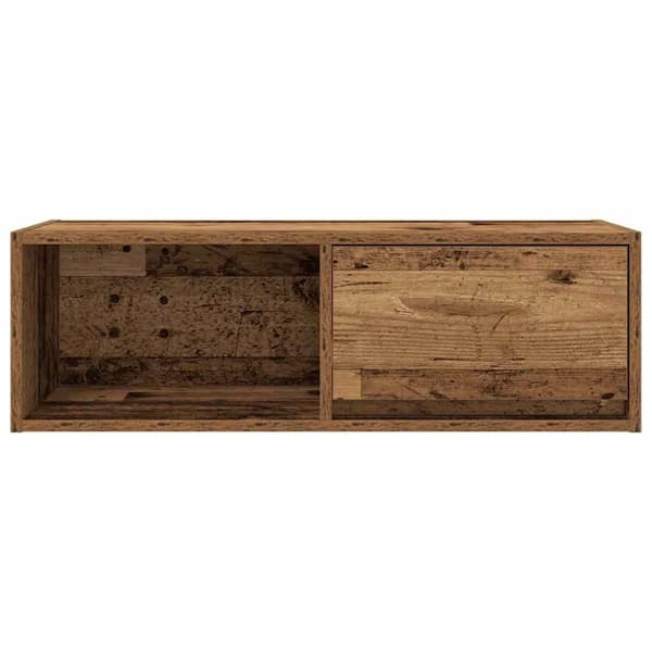 vidaXL TV-taso vanha puu 80x31x25,5 cm suunniteltu puu