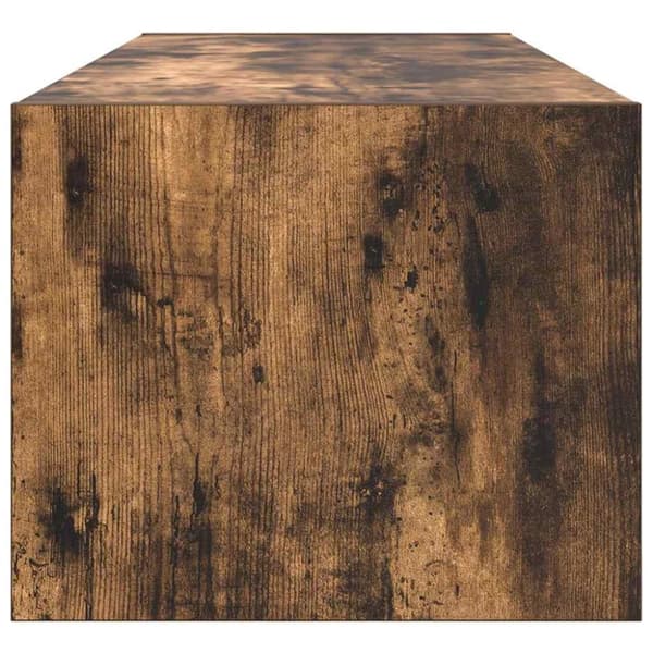 vidaXL TV-seinäkaappi 2 kpl savutammi 100x31x25,5 cm tekninen puu