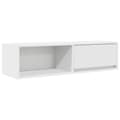 Miniatyrbilde 7 av 11: vidaXL TV-benker 2 stk hvit 100x31x25,5 cm konstruert tre