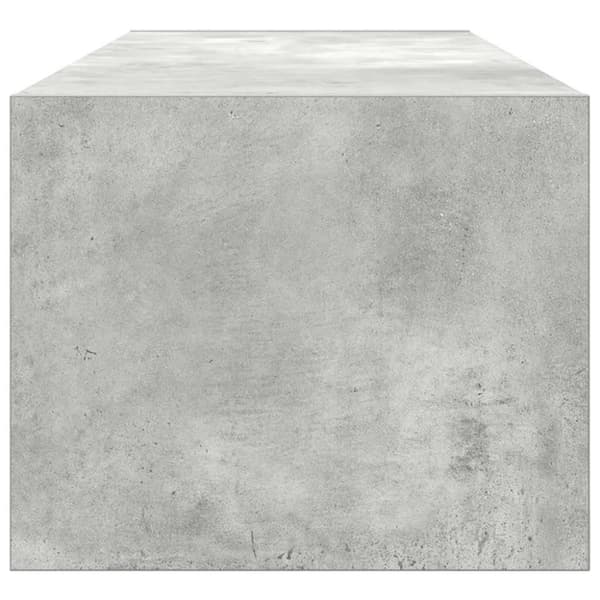 vidaXL TV-benker 2 stk betonggrå 100x31x25,5 cm konstruert tre