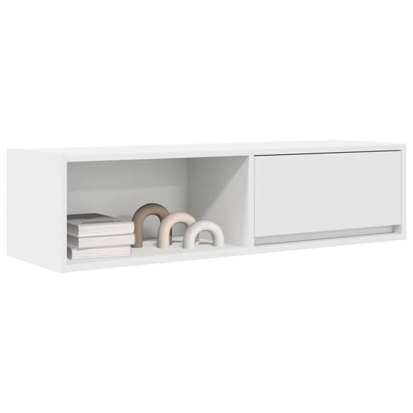 vidaXL tv-borde 2 stk. 100x31x25,5 cm konstrueret træ hvid