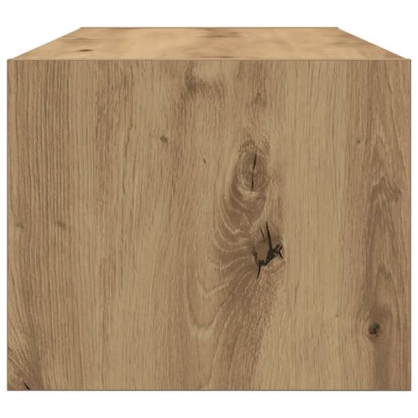 vidaXL tv-borde 2 stk. 80x31x25,5 cm konstrueret træ kunsteg