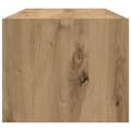 Miniatyrbilde 8 av 11: vidaXL TV-benk artisan eik 80x31x25,5 cm konstruert tre