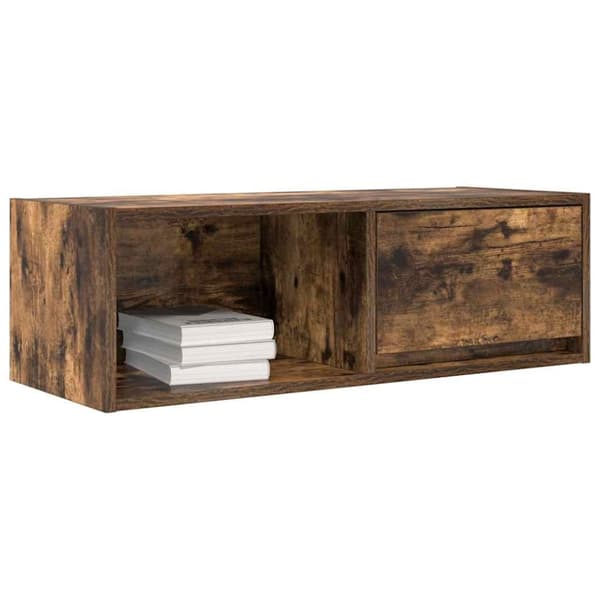 vidaXL TV-taso savutammi 80x31x25,5 cm tekninen puu