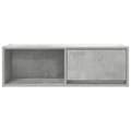 Miniatyrbilde 8 av 11: vidaXL TV-benker 2 stk betonggrå 80x31x25,5 cm konstruert tre